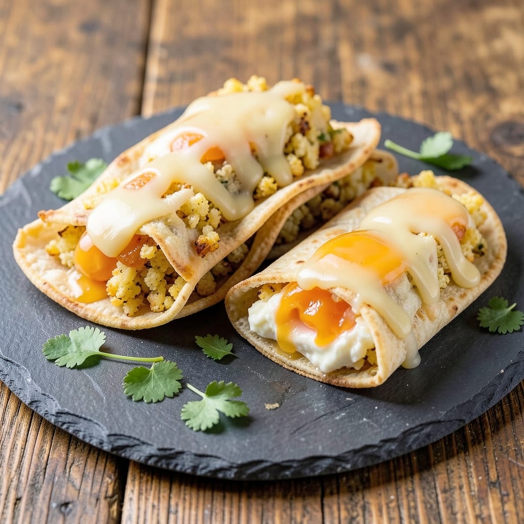 Cauliflower Egg Wraps Recipe: Crispy Tortilla Cups With Savory Centers