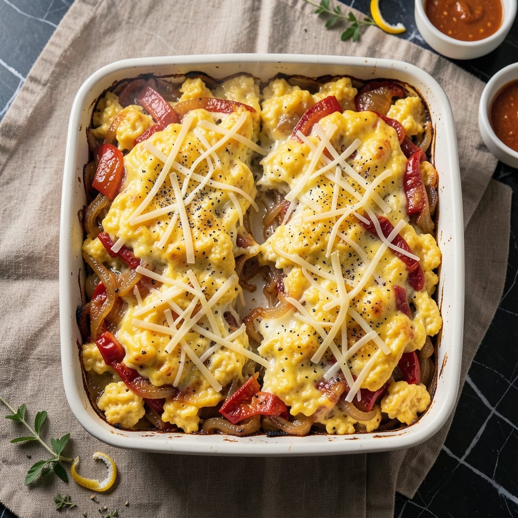 Baked Scrambled Egg Casserole Recipe: Three-Ingredient Make-Ahead Meal
