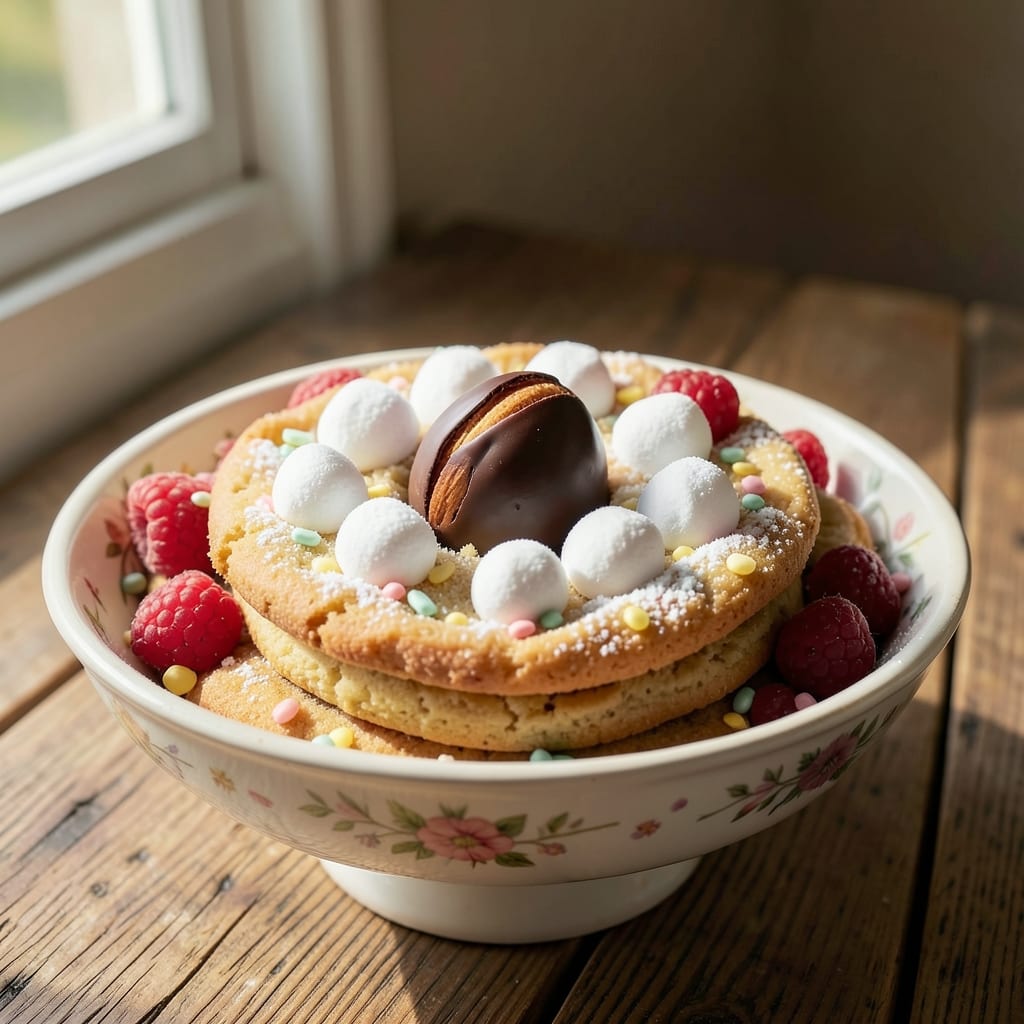 Easter Egg Nest Cookies Recipe: Festive Chocolate-Dipped Treats With Hidden Surprises