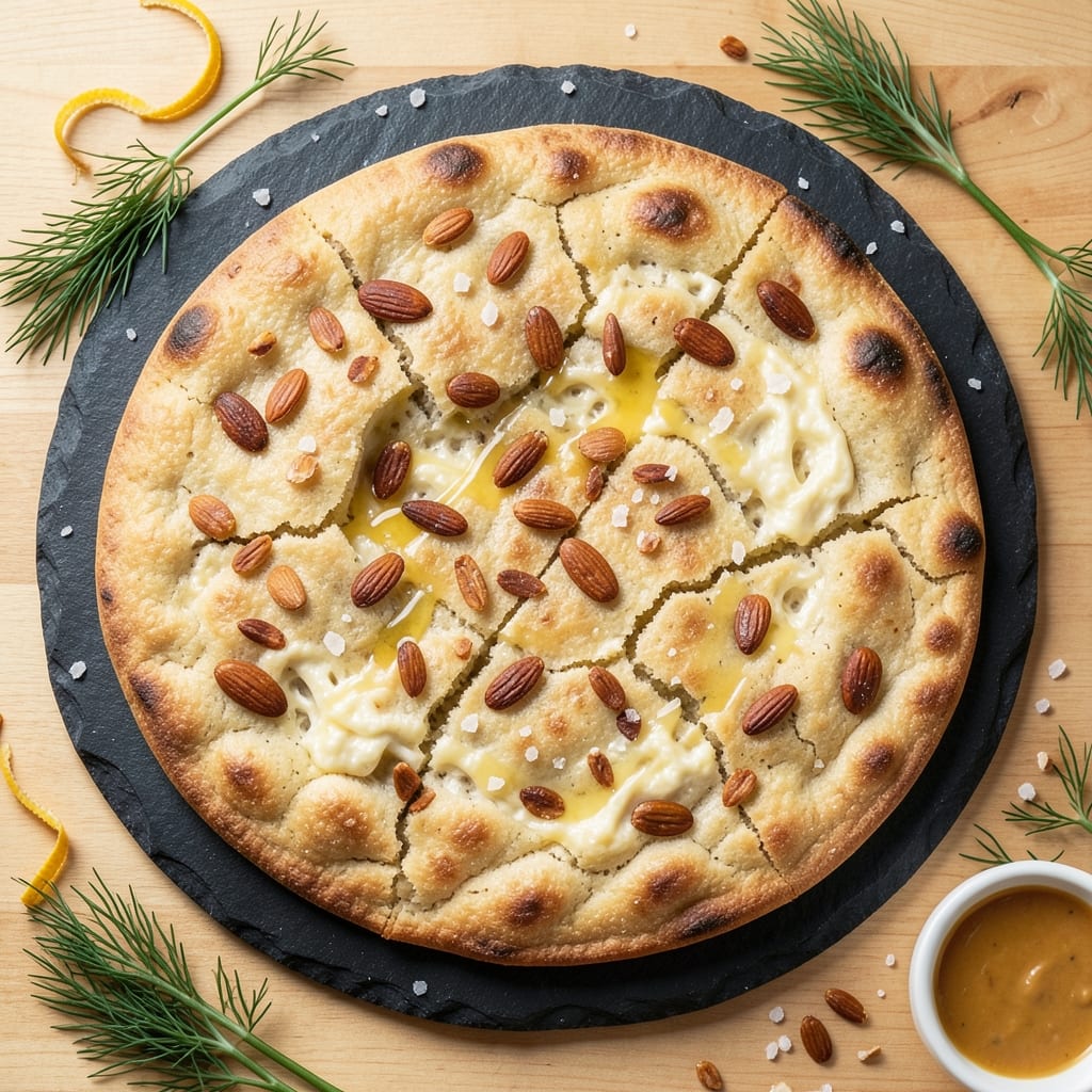 Cottage Cheese, Egg, and Almond Flour Flatbread Recipe: Flaky Layers with Tangy Protein Kick