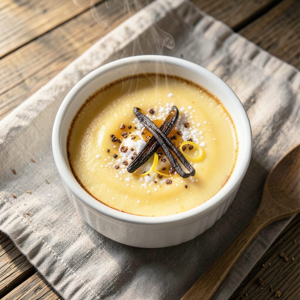 Cooked Egg Custard Recipe: Silky-Smooth Texture with Golden Top