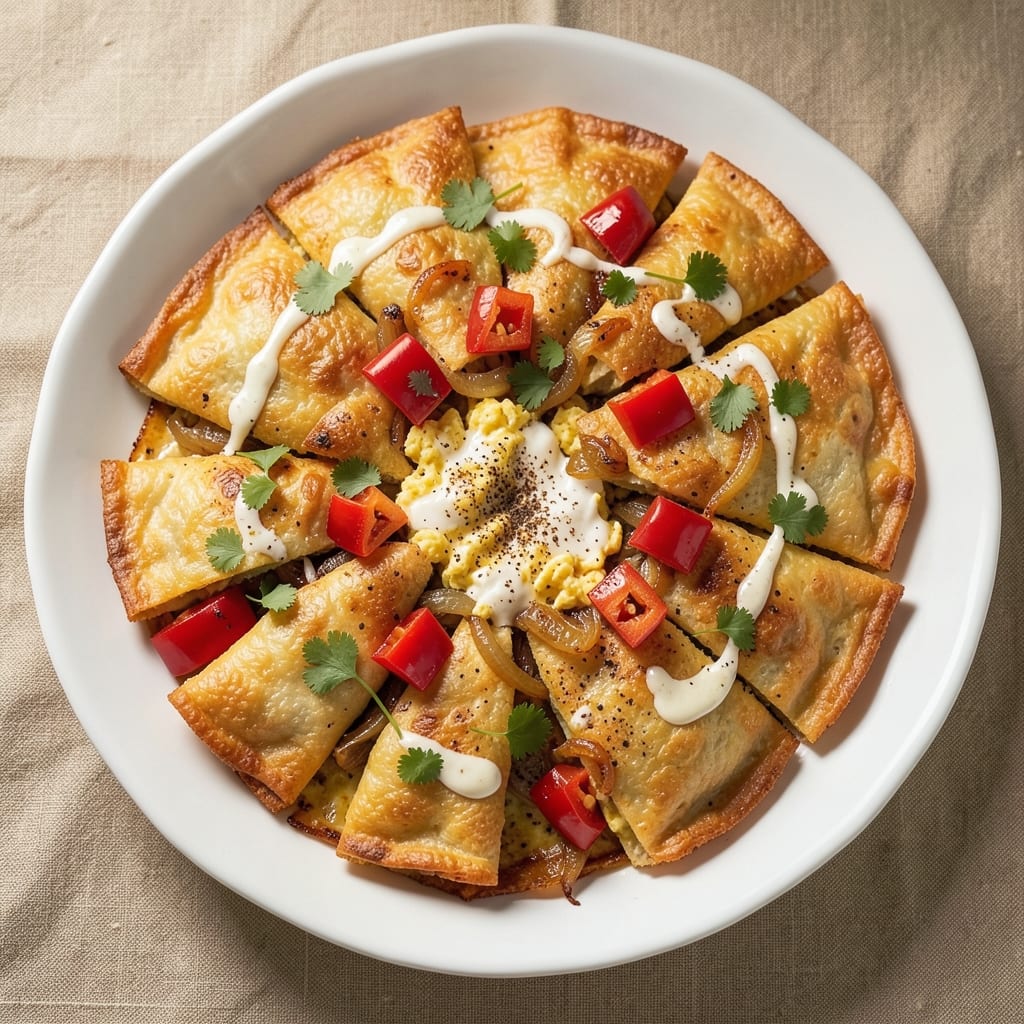 Baked Southwest Egg Rolls Recipe: Crispy Wonton Cups with Spicy Scrambled Centers