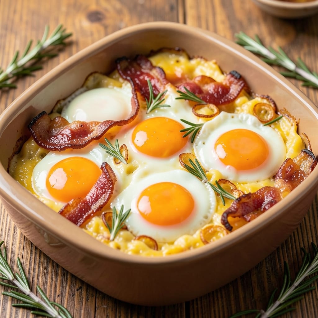 Christmas Morning Egg Bake Recipe: Festive Breakfast in One Dish