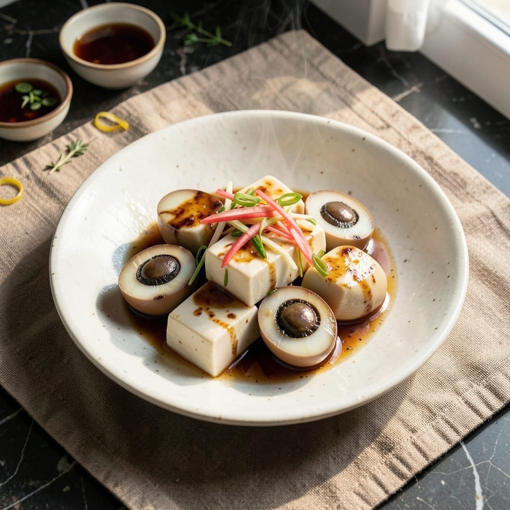 Chilled Tofu With Century Egg Recipe: Umami-Packed Contrast in 20 Minutes