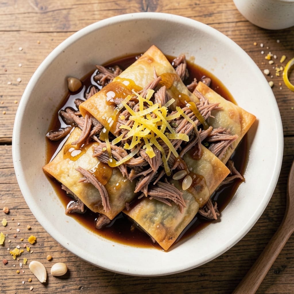 Corned Beef Egg Rolls Recipe No Cabbage: Crispy Wonton Cups With Savory Corned Beef Hearts
