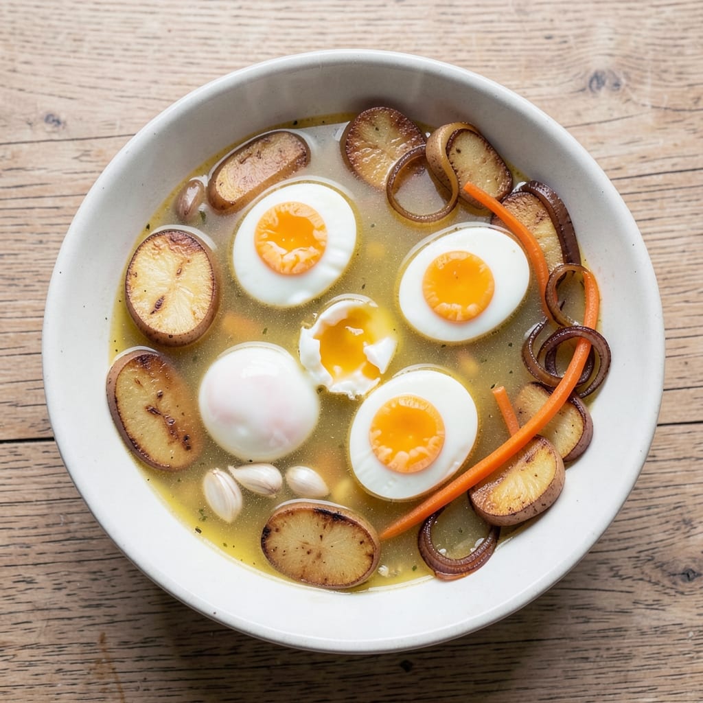 Boiled Egg Soup Recipe: Silky Broth with Soft-Cooked Eggs