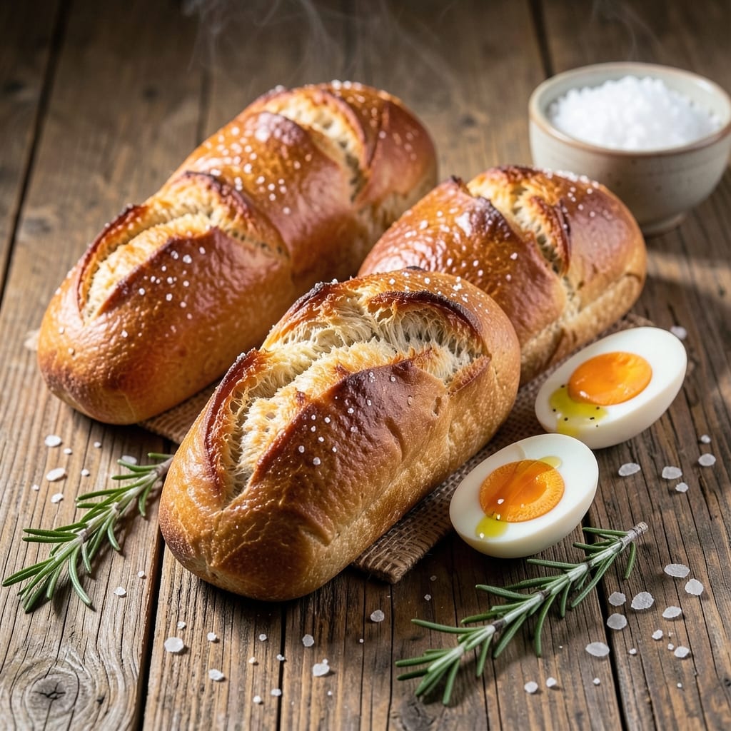 Boiled Egg Bread Recipe: Fluffy Rolls Stuffed With Silky Yolk Magic