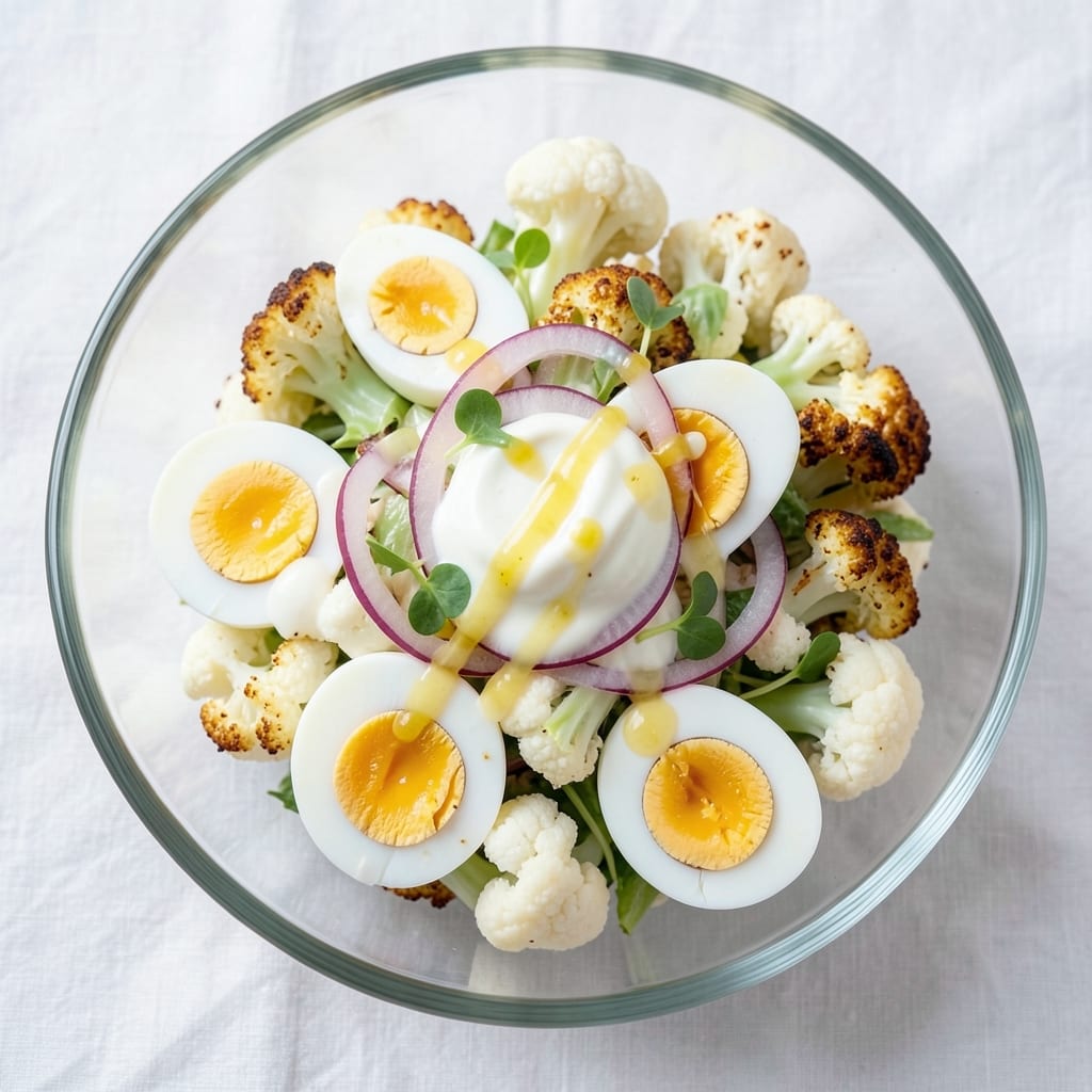 Cauliflower Egg Salad Recipe: Light Yet Protein-Packed Lunch in 15 Minutes