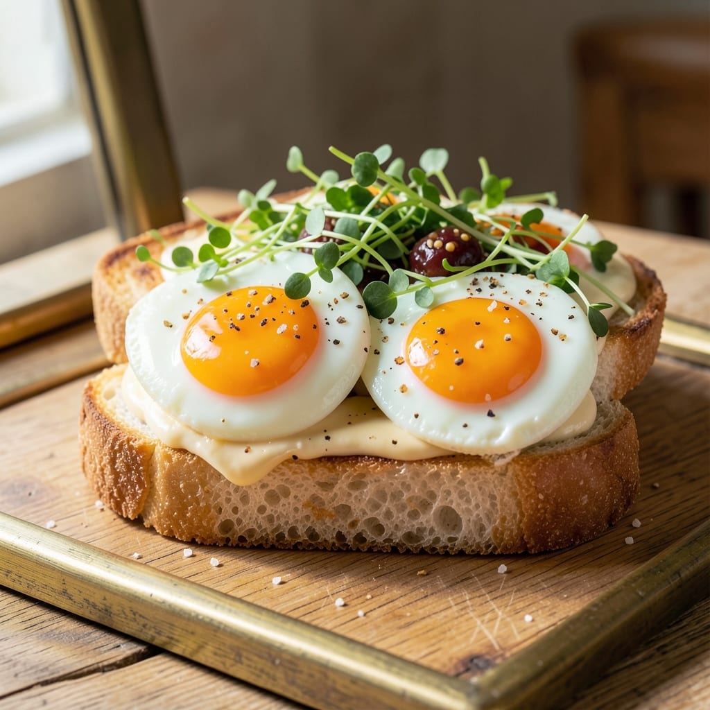 Egg And Cress Sandwiches Recipe UK: Crispy Toasted Layers With Peppery Kick