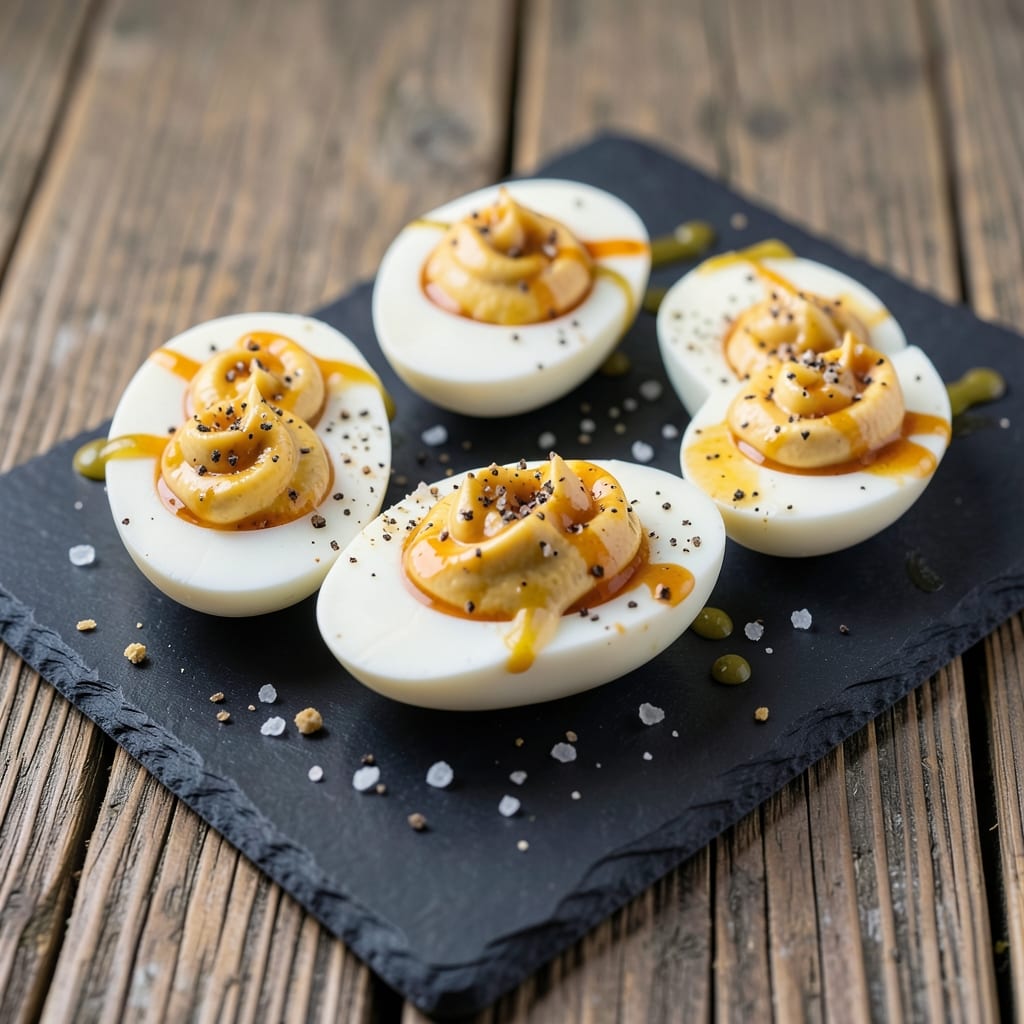 Deviled Eggs Recipe With Vinegar and Mustard: Bright Tang and Creamy Yolk Balance