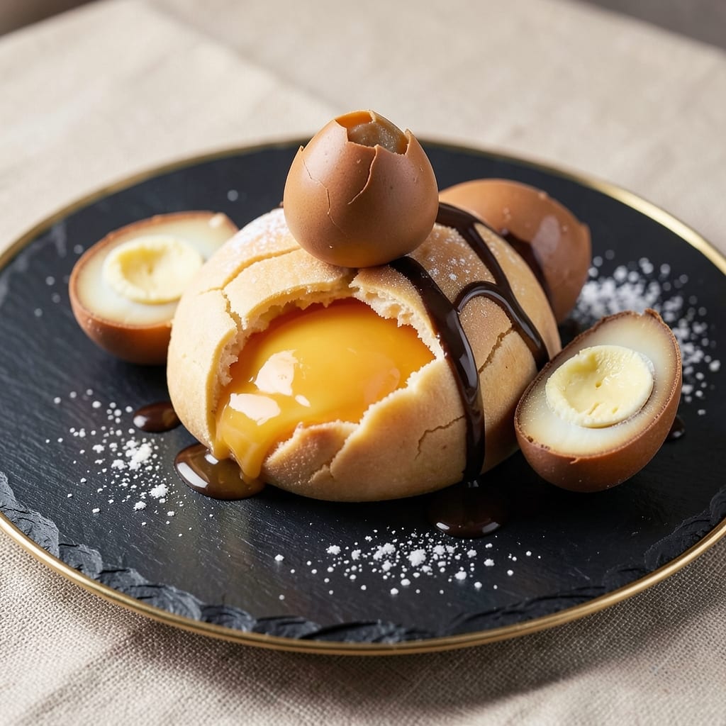 Creme Egg Fondant Recipe: Crispy Wonton Shells with Silky Yolk Hearts