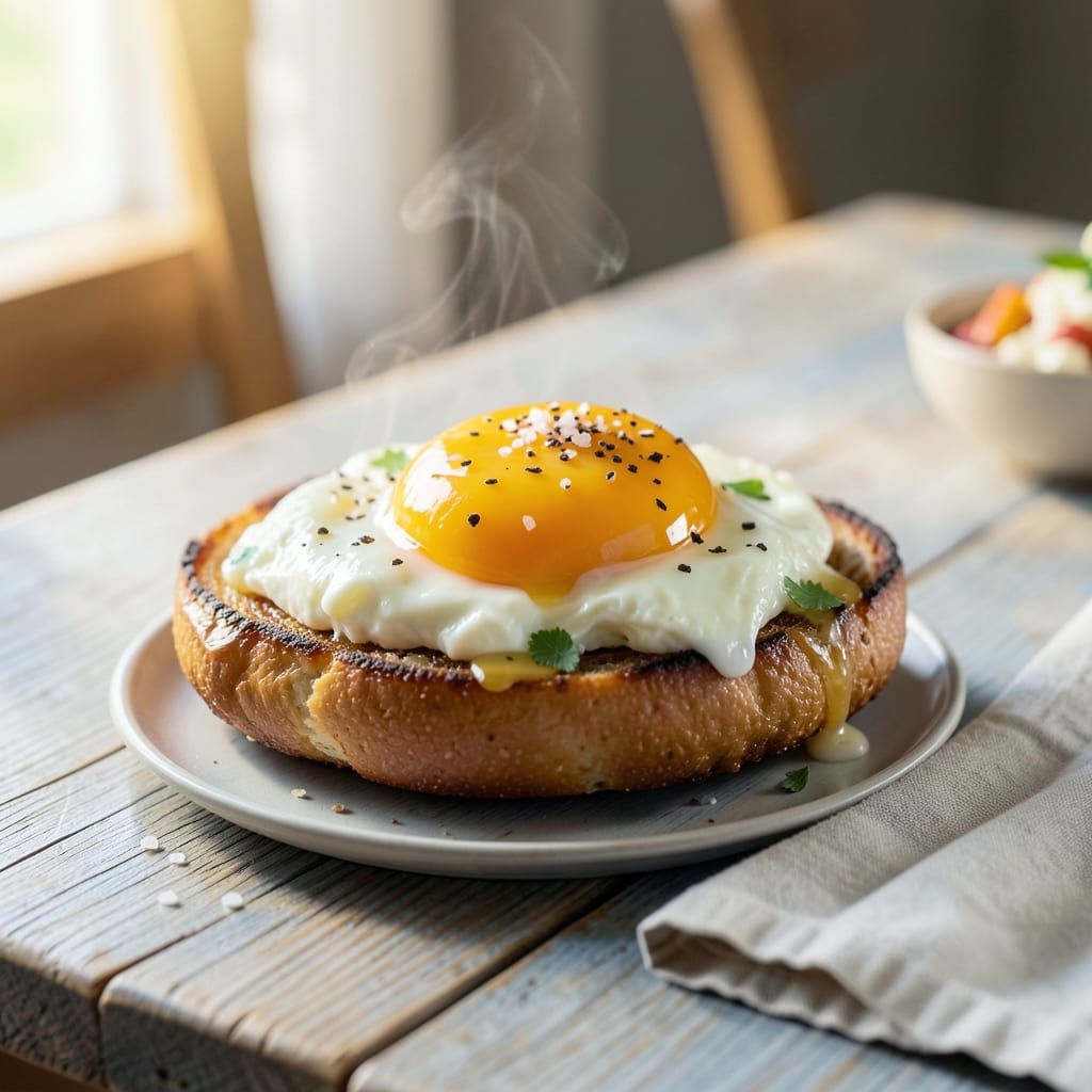 Cottage Cheese and Egg Bagel Recipe: Crispy Toasted Crunch With Silky Scrambled Centers