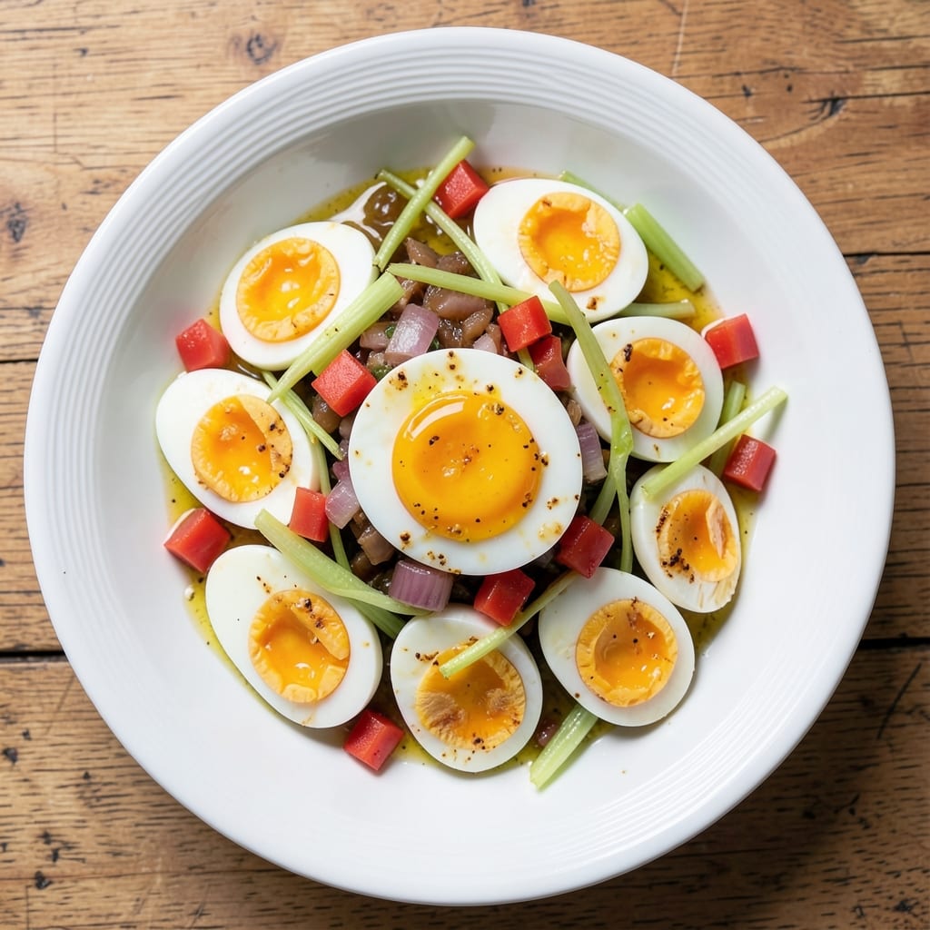 Baked Egg Salad Recipe: Crispy Top, Creamy Centers Without Mayo