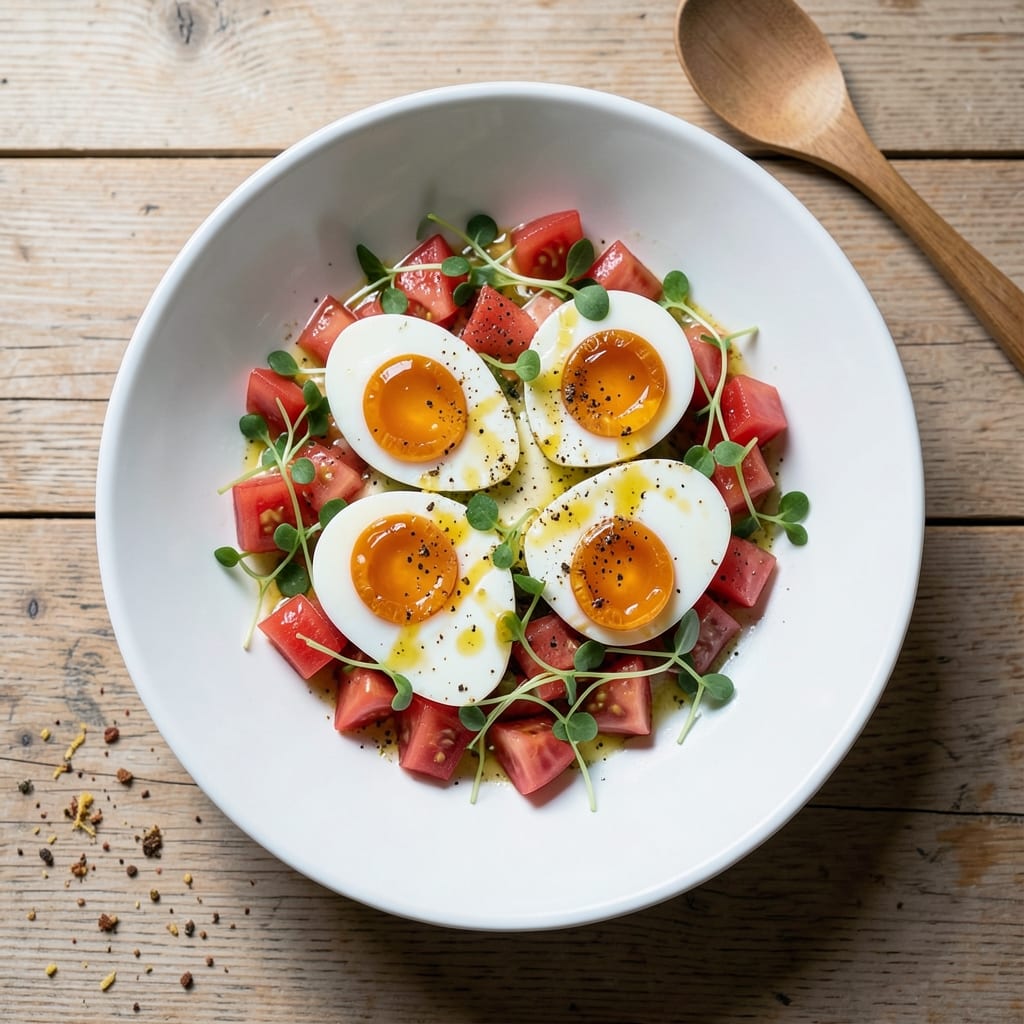 Egg And Cress Salad Recipe: Bright, Herby Bite with Crunchy Texture