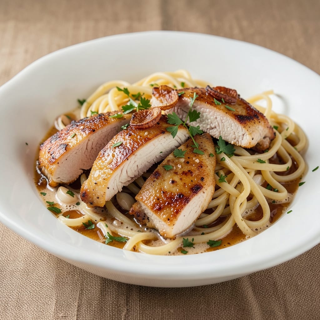 Chicken and Reames Egg Noodles Recipe: One-Pot Creamy Comfort with Tender Chicken
