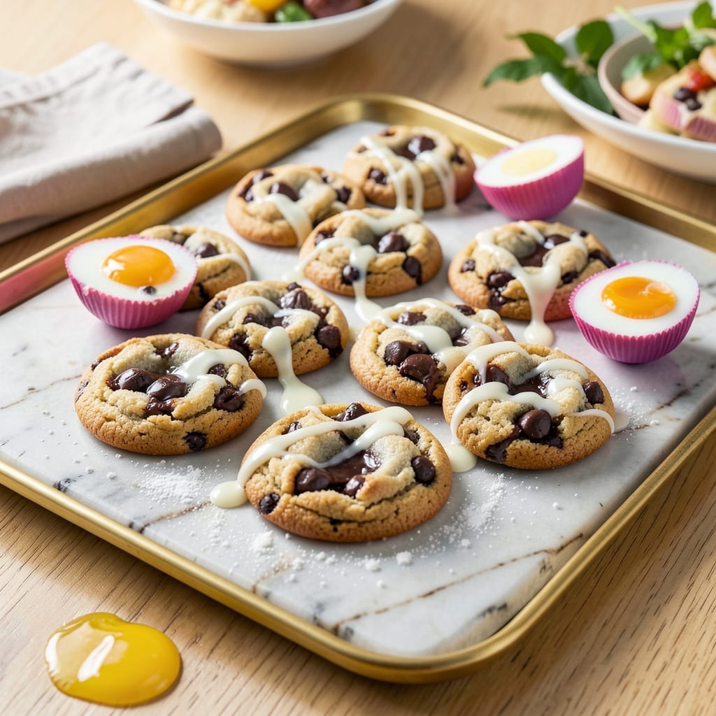 Cadbury Egg Chocolate Chip Cookie Recipe: Fudgy Centers with Hidden Chocolate Surprises