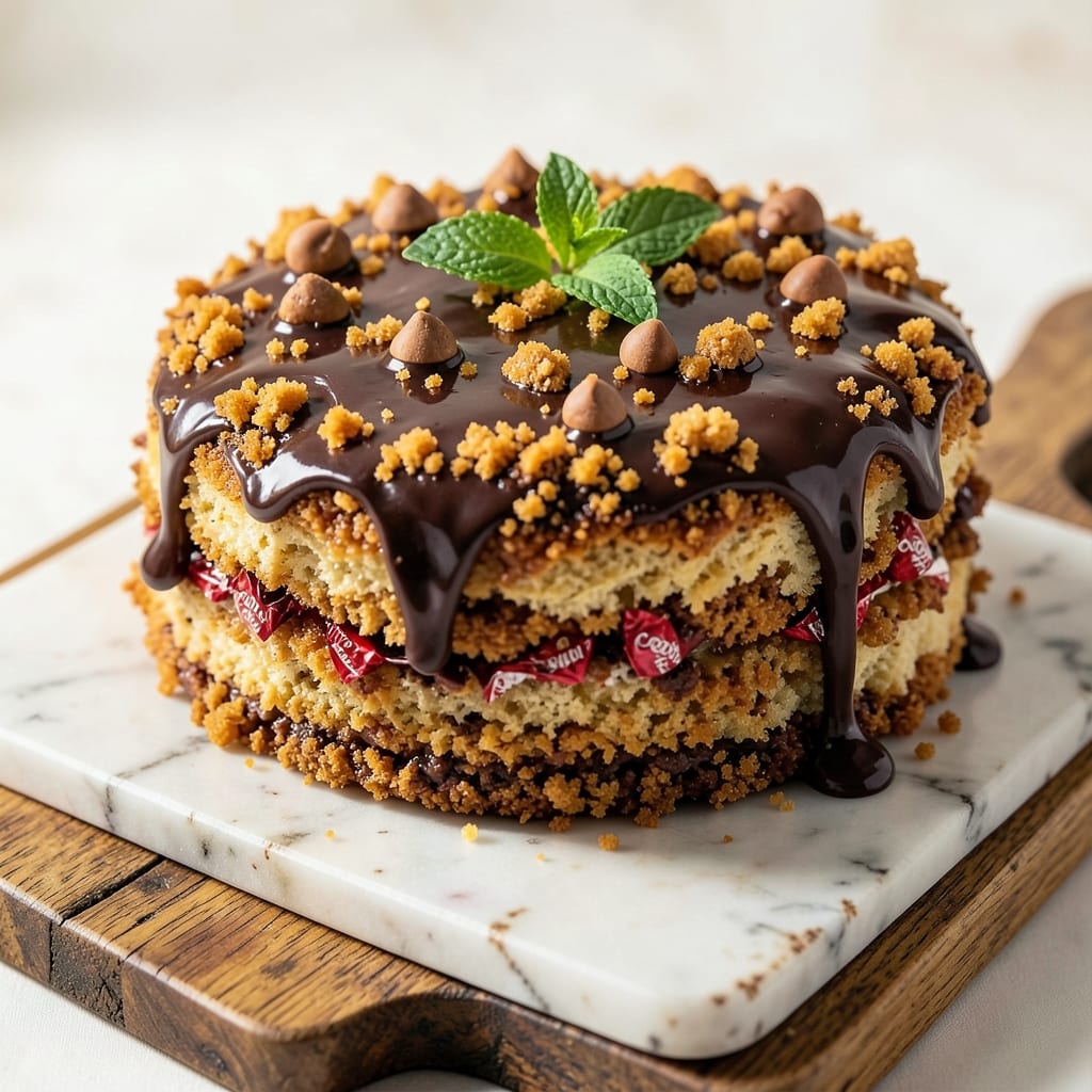 Cadbury Egg Crunch Cake Recipe: Chocolatey Crunch and Gooey Centers in One Bite