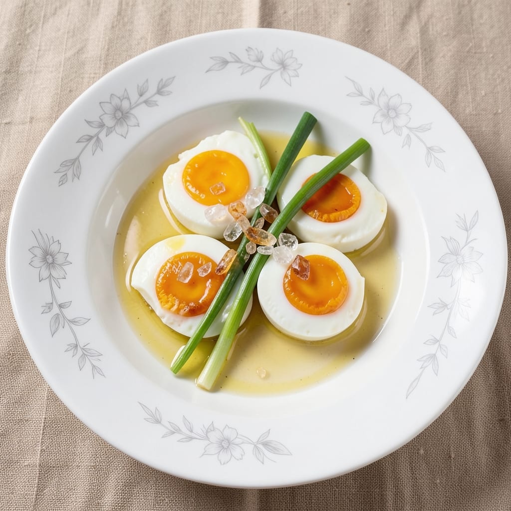Bian Dan Egg Recipe: Turmeric-Infused Golden Yolk Magic