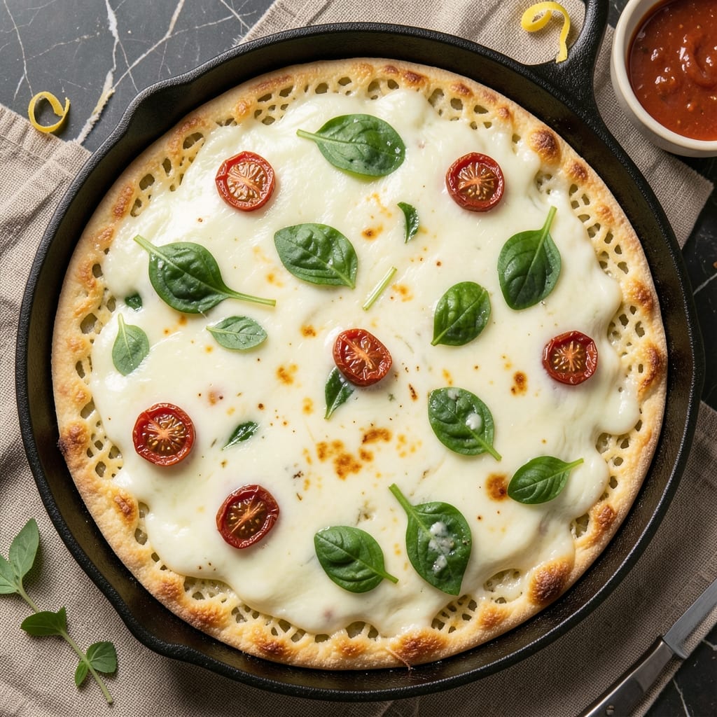 Cheesy Egg White Pizza Recipe: Crispy Crust, Melty Cheese, No-Yolk Guilt