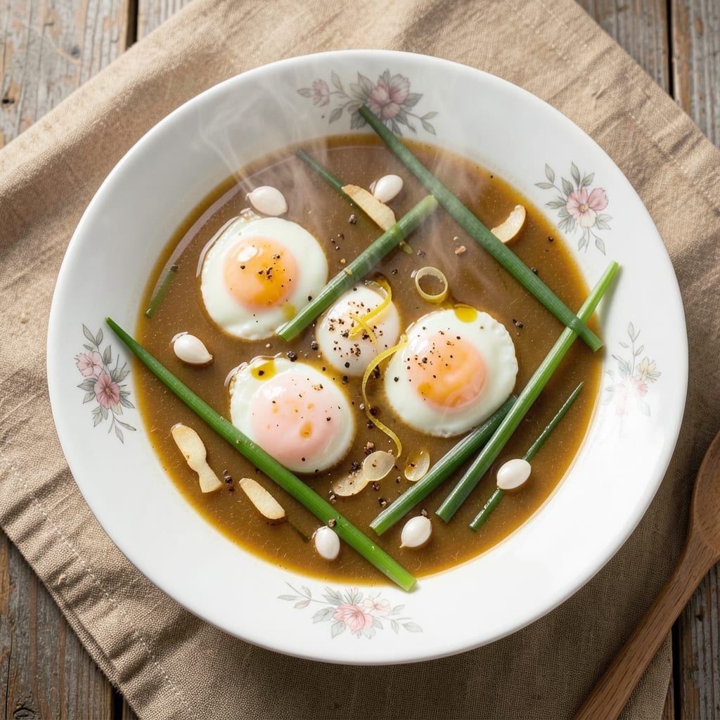 Cassie’s Egg Drop Soup Recipe: Silky Ribbons and Fragrant Broth Perfection