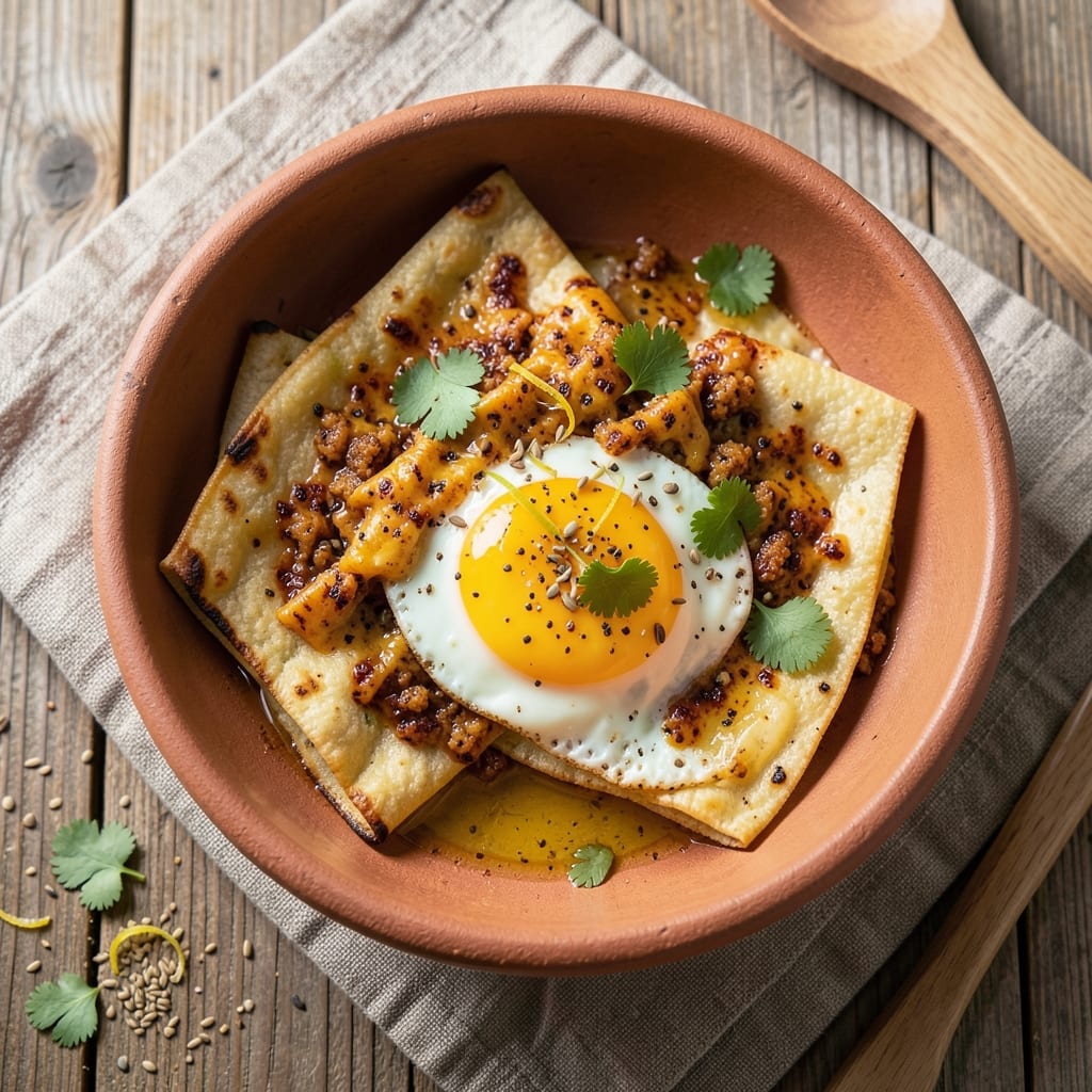 Corn Tortillas and Eggs Recipe: Smoky Chipotle and Cheese Stuffed Bites