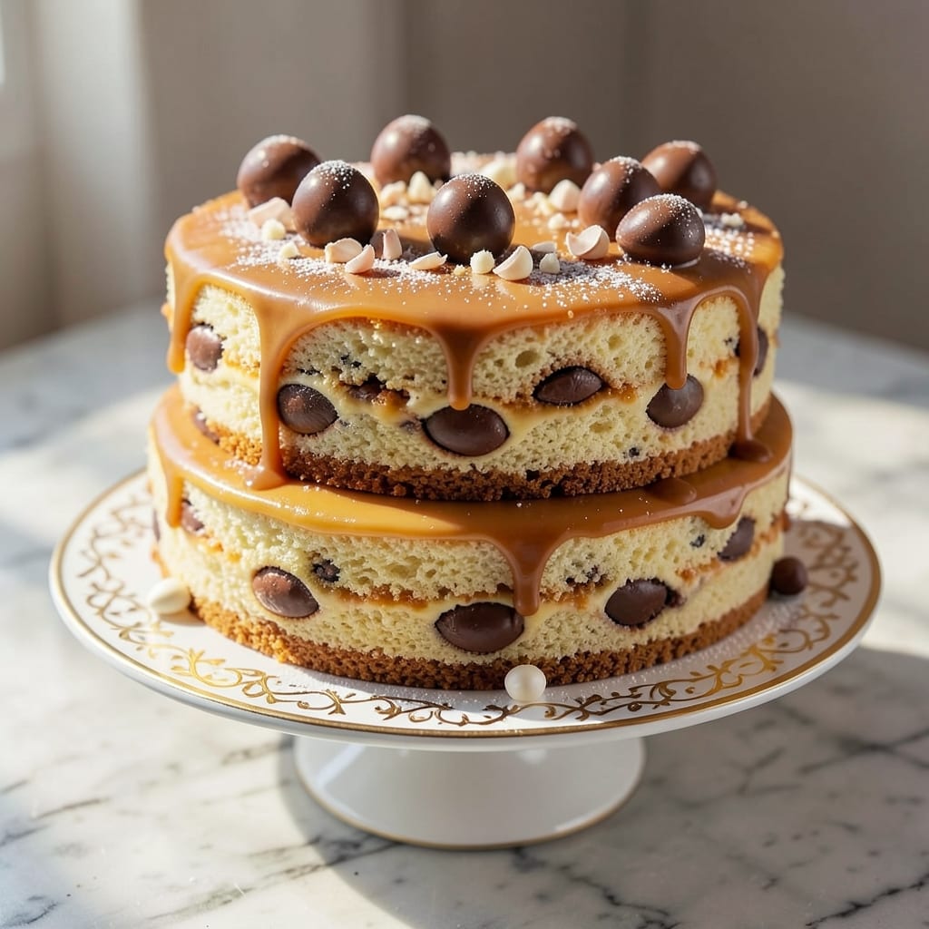 Cadbury Mini Egg Crunch Cake Recipe: Chocolatey Crunch With Gooey Centers