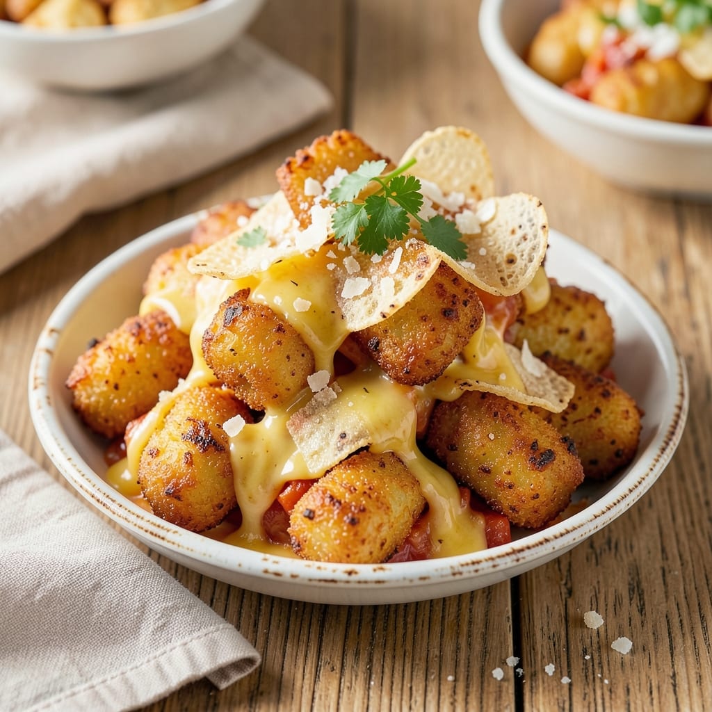 Eatingwithzion Potato Egg Tater Tots Recipe: Crispy Wonton Cups With Runny Yolk Rivers