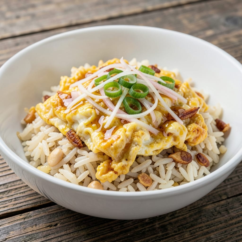Delicious Egg Fried Rice Recipe: Crispy Wonton Bites with Scrambled Centers
