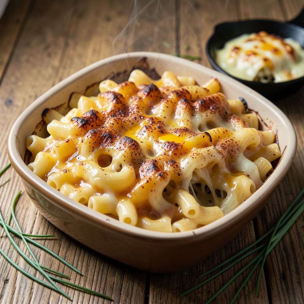 Baked Mac and Cheese Recipe with Egg and Milk: Breakfast Casserole That Feeds a Crowd