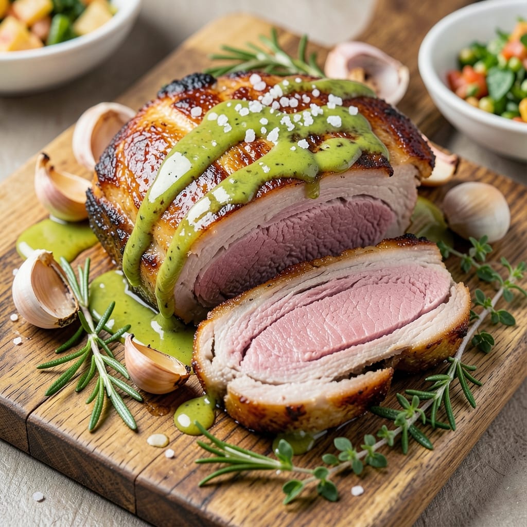 Big Green Egg Lamb Shoulder Recipe: Herbed Crust and Slow-Smoked Tenderness
