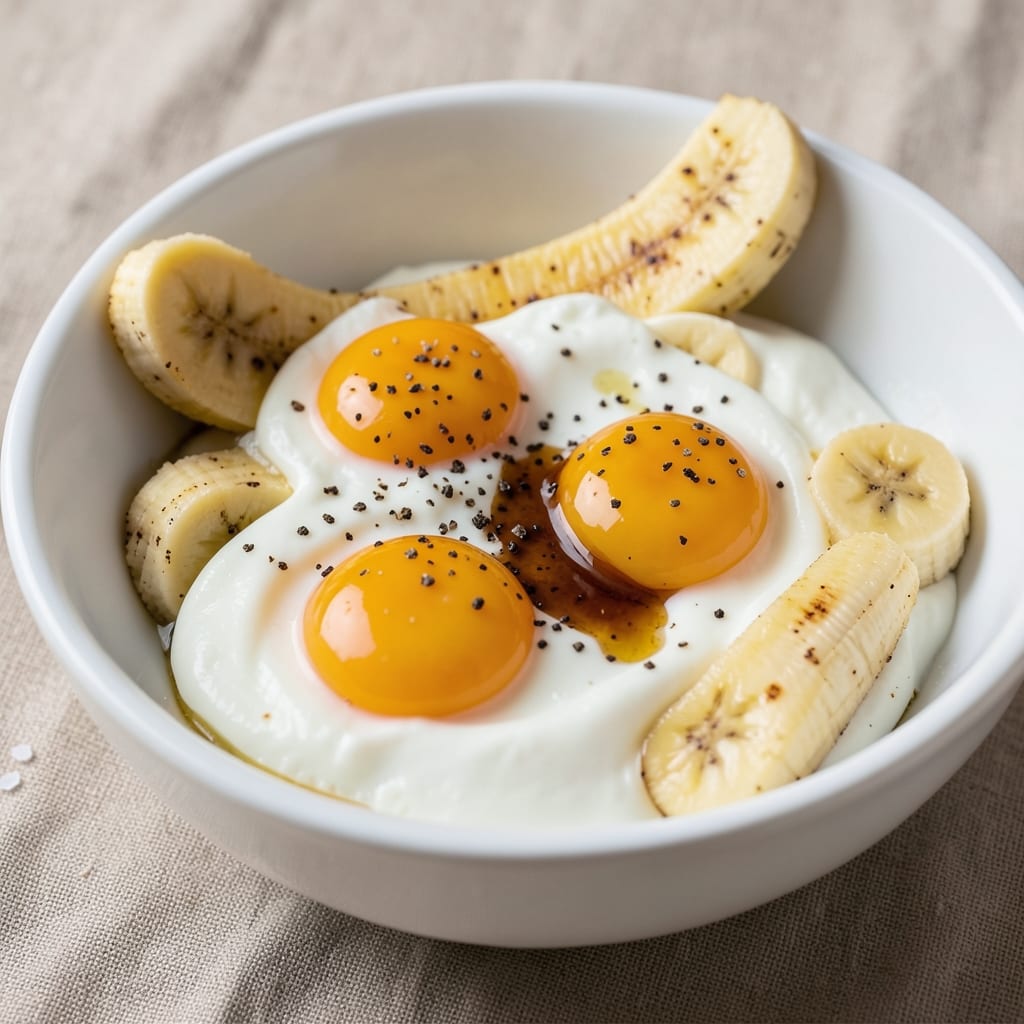 Banana Egg Greek Yogurt Recipe: Protein-Packed Breakfast Bowl