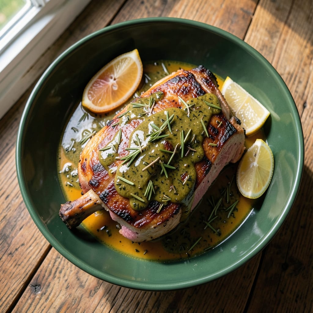 Big Green Egg Boneless Leg Of Lamb Recipe: Smoky Char and Herb-Crusted Mastery