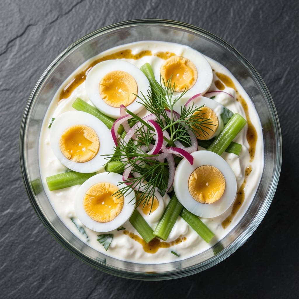 Diet Egg Salad Recipe: Lightened-Up Creaminess Without Mayo