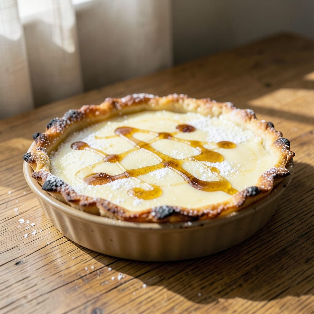 Easy Egg Custard Tart Recipe UK: No-Cream Golden Crust with Silky Centers