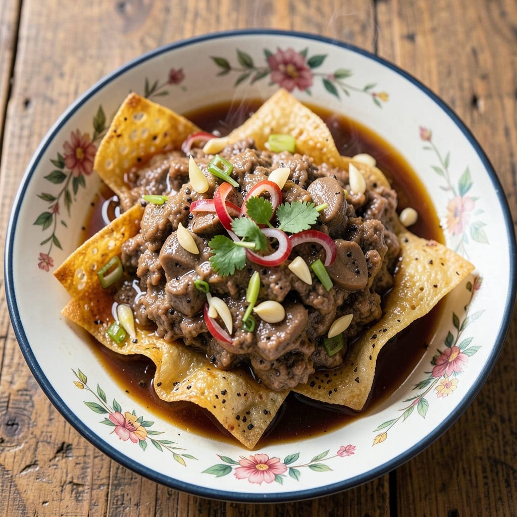 Chicken Liver With Egg Recipe Panlasang Pinoy: Crispy Wonton Cups Filled With Rich Pinoy Flavors