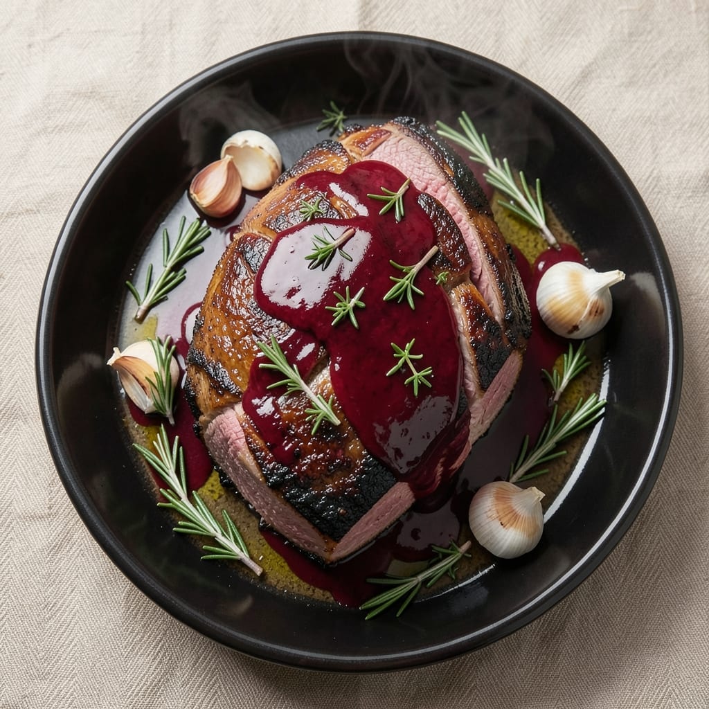 Big Green Egg Venison Roast Recipe: Smoky Campfire Perfection With Herbs and Wine