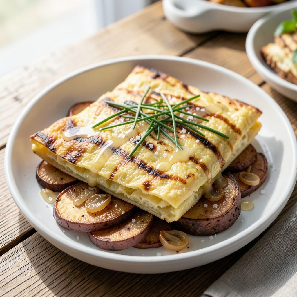 Egg And Potato Omelette Recipe: Layered Savory Crunch With Silky Eggs