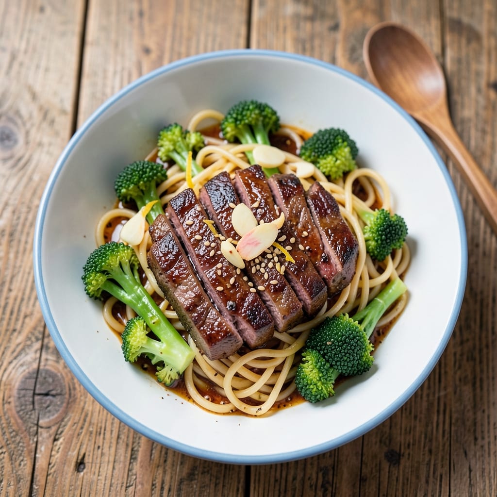 Beef Broccoli Egg Noodle Recipe: One-Pan Protein-Packed Dinner
