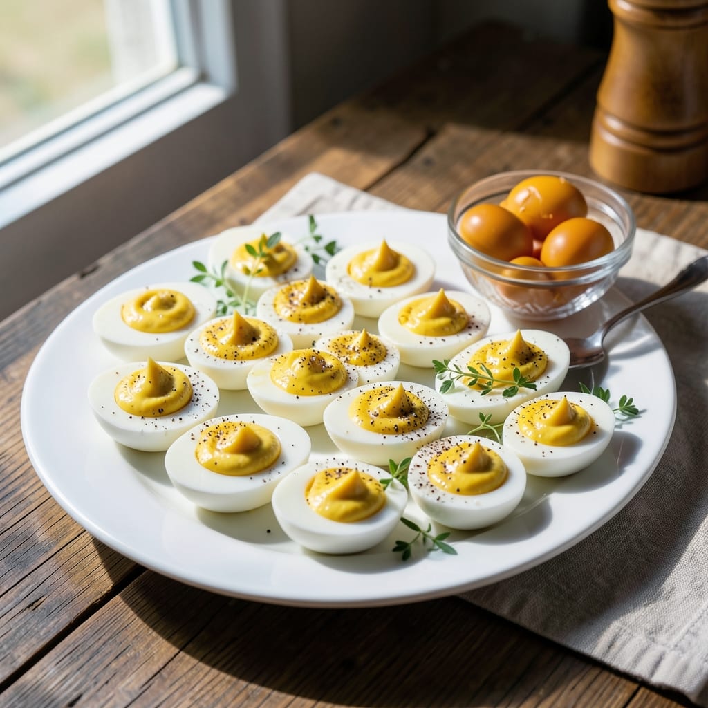 Classic Deviled Eggs Recipe for 24 Eggs: Crowd-Pleasing Bite-Sized Elegance