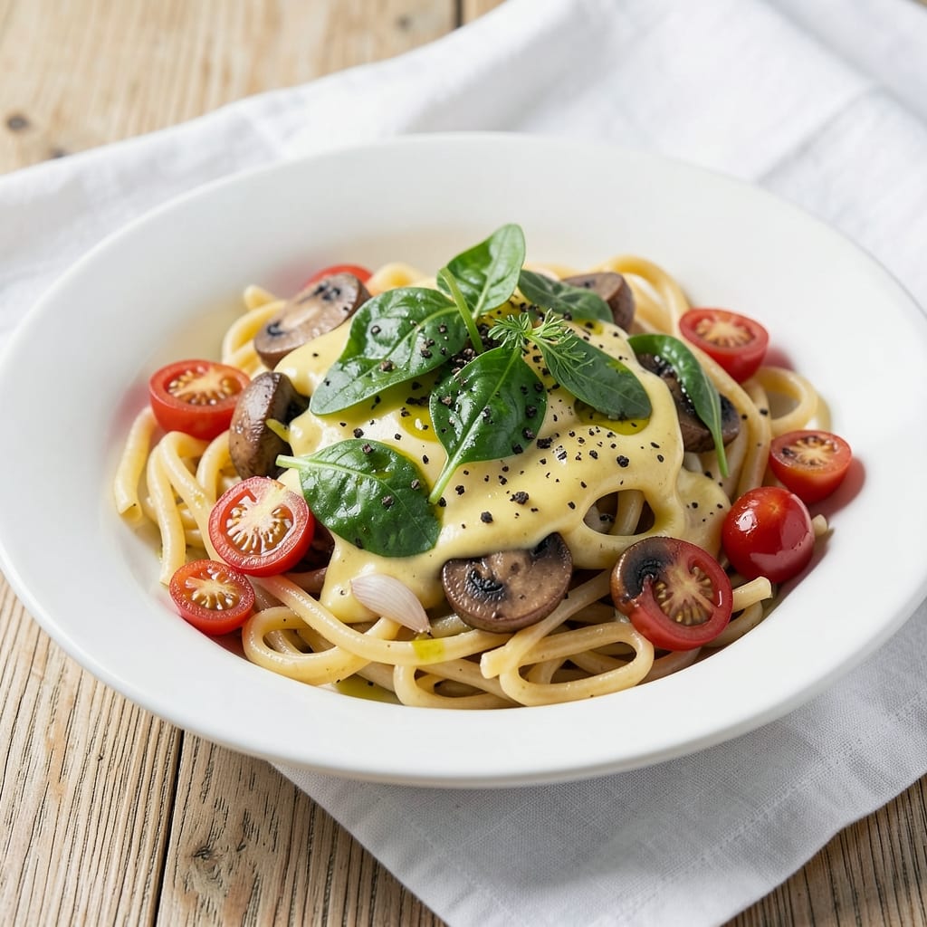 Egg and Pasta Recipe Healthy: Protein-Packed 15-Minute Meal
