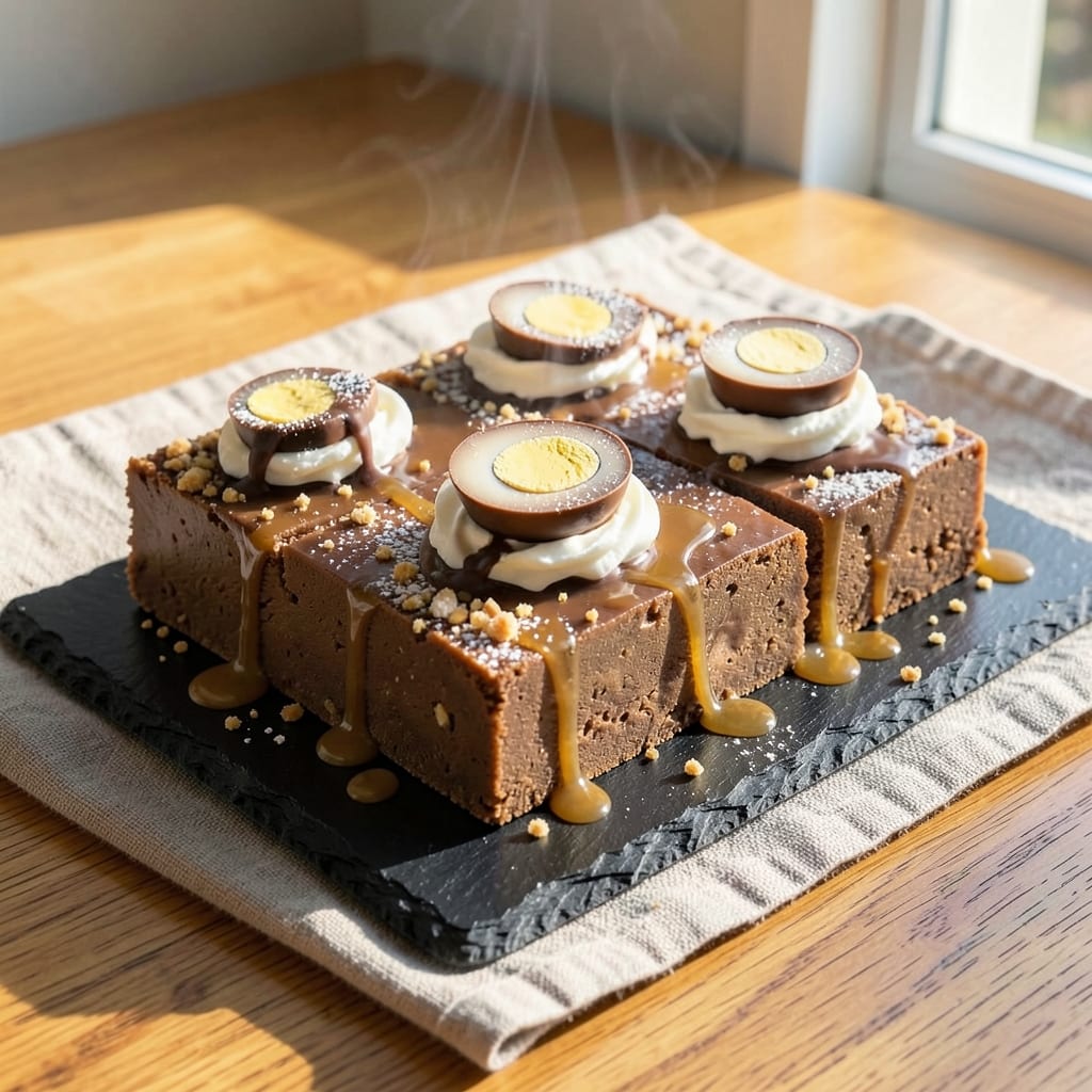 Creme Egg Fudge Recipe: Silky Chocolate Swirls With Crunchy Topping