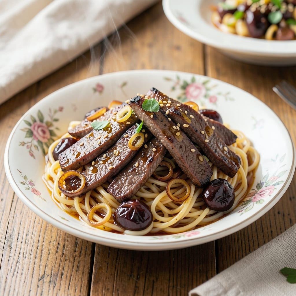 Beef and Frozen Egg Noodles Recipe: One-Pot Protein-Packed Brunch