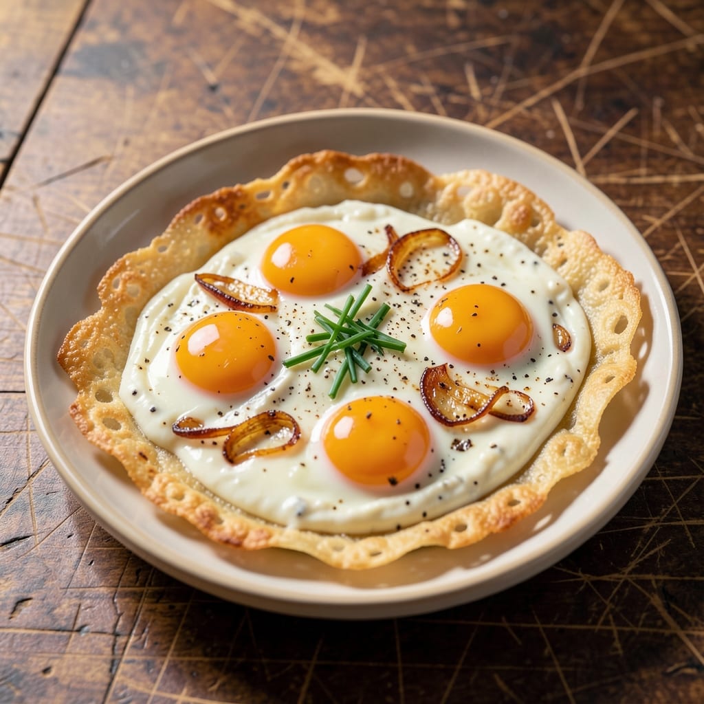 Boursin Egg Bake Recipe: Crispy Wonton Cups with Herbed Yolk Rivers