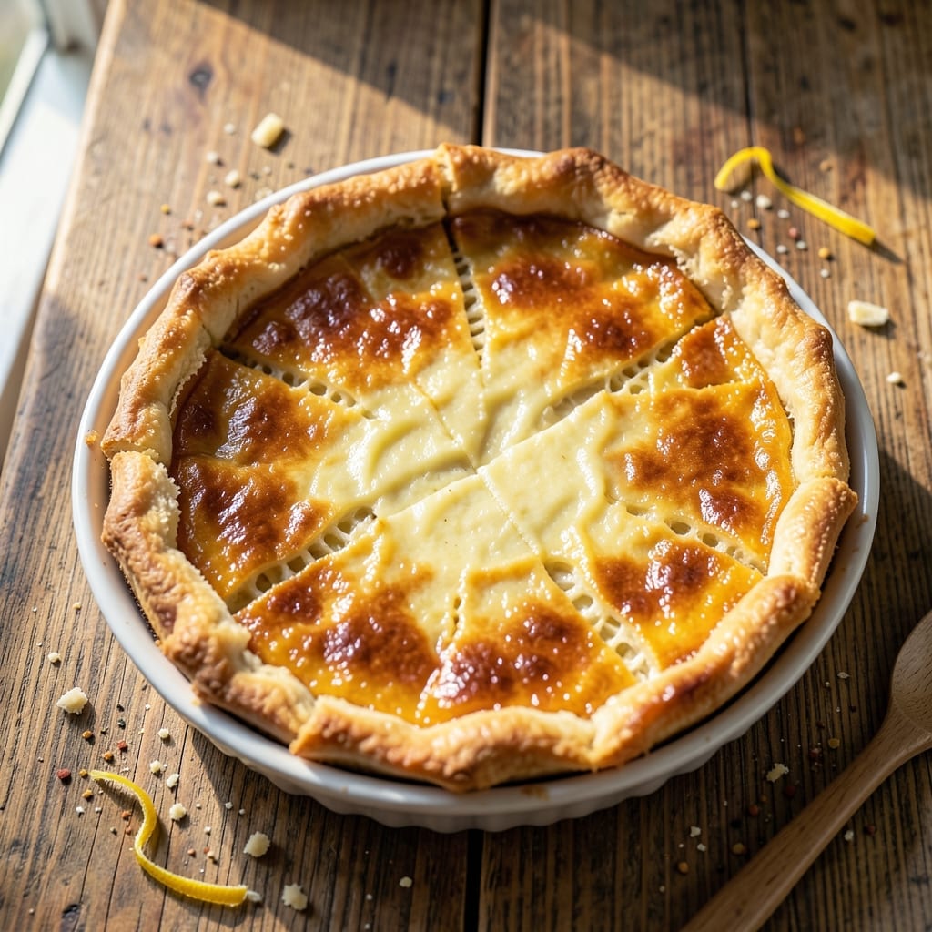 Chef RV Manabat's Egg Pie Recipe: Crispy Wonton Cups With Cheese-Stretched Yolk Rivers